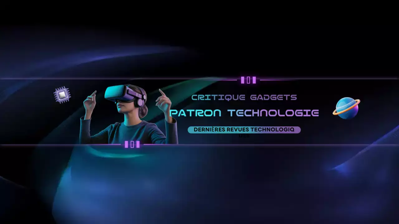 Lettre d'information Purple Modern Technology