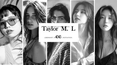 black modern lifestyle channel promotion