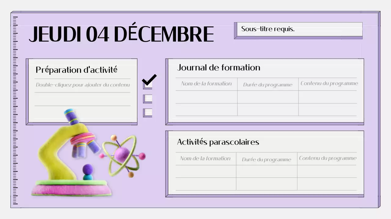 programme simple d'éducation pourpre