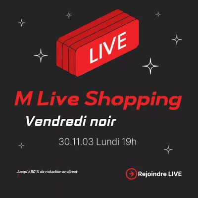 Vendredi noir : shopping en direct