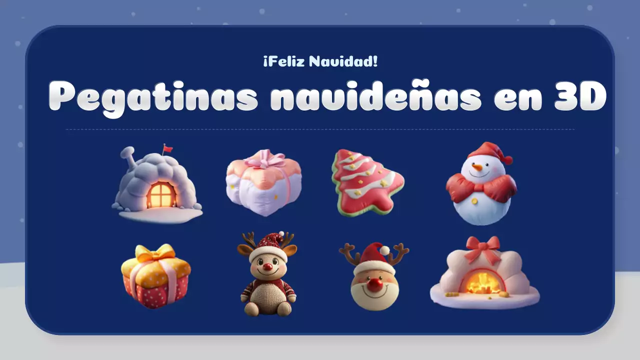 navy and white creative christmas quiz class