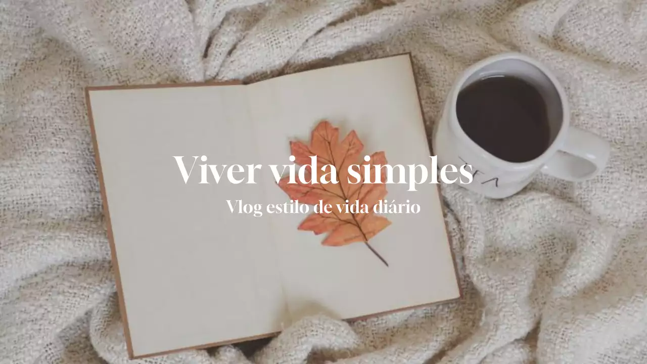 vlog de estilo de vida rústico bege