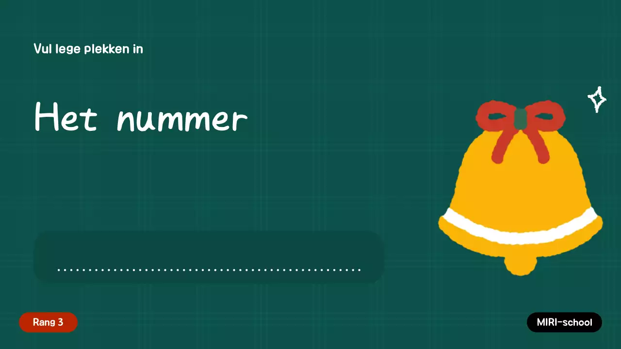 Groene feestelijke uitnodiging