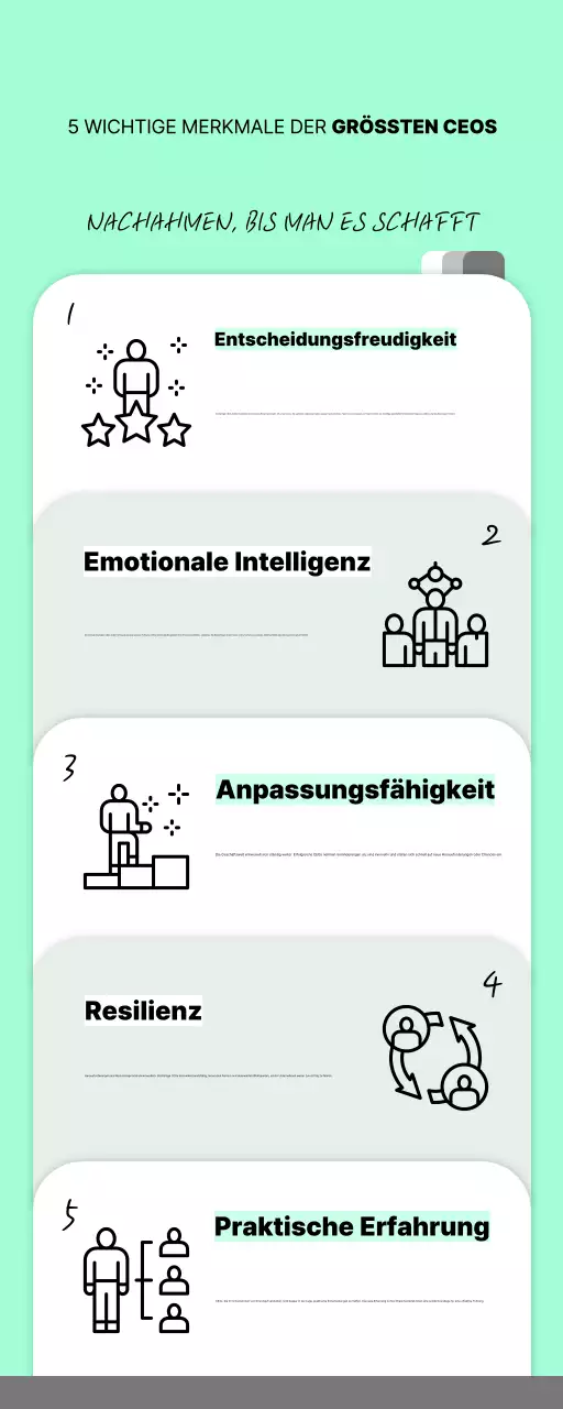 mint Leitfaden für moderne Führung