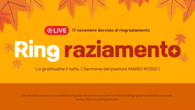 Guida all'adorazione semplice arancione