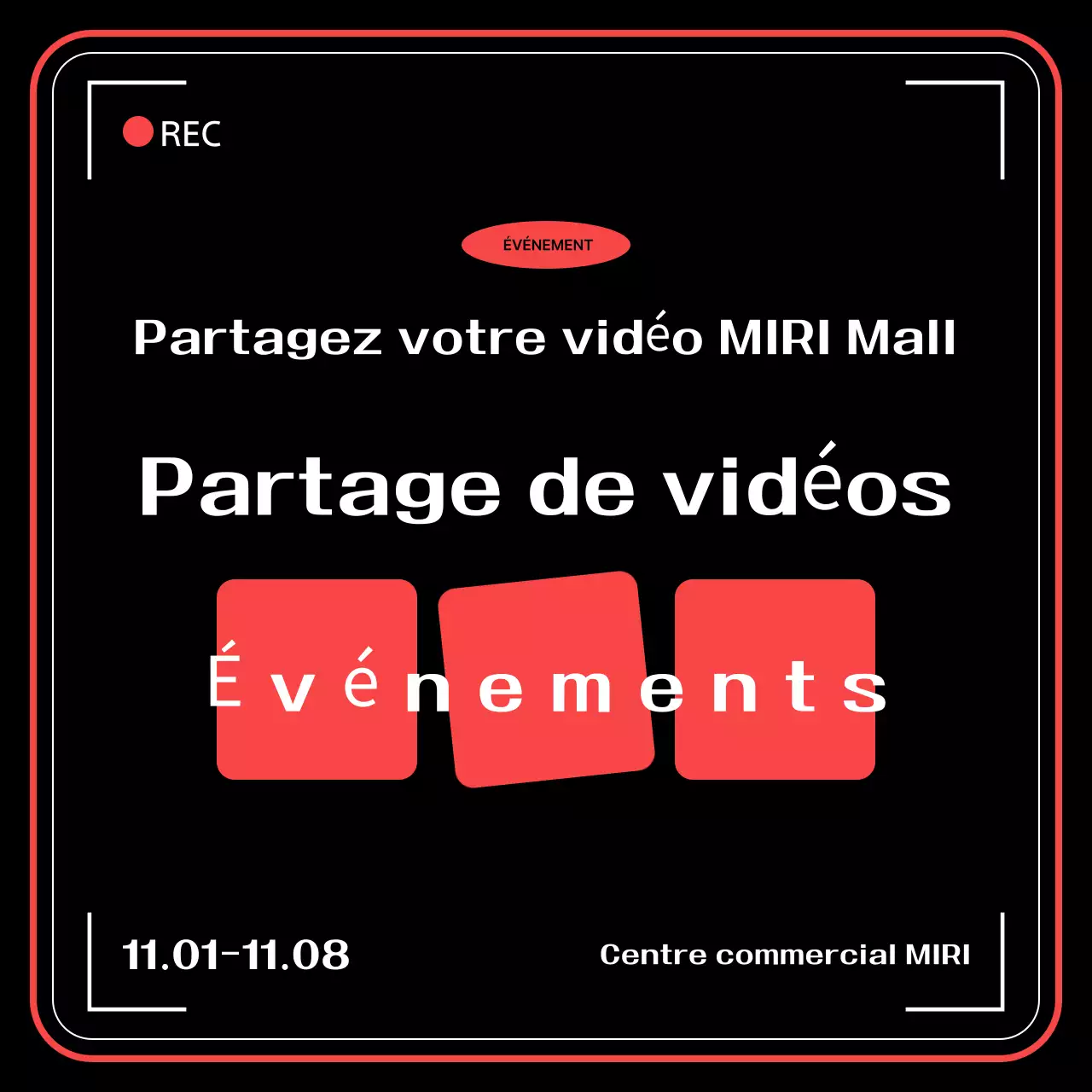 Événements modernes noirs