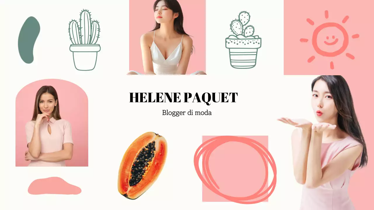 pubblicità di moda moderna rosa