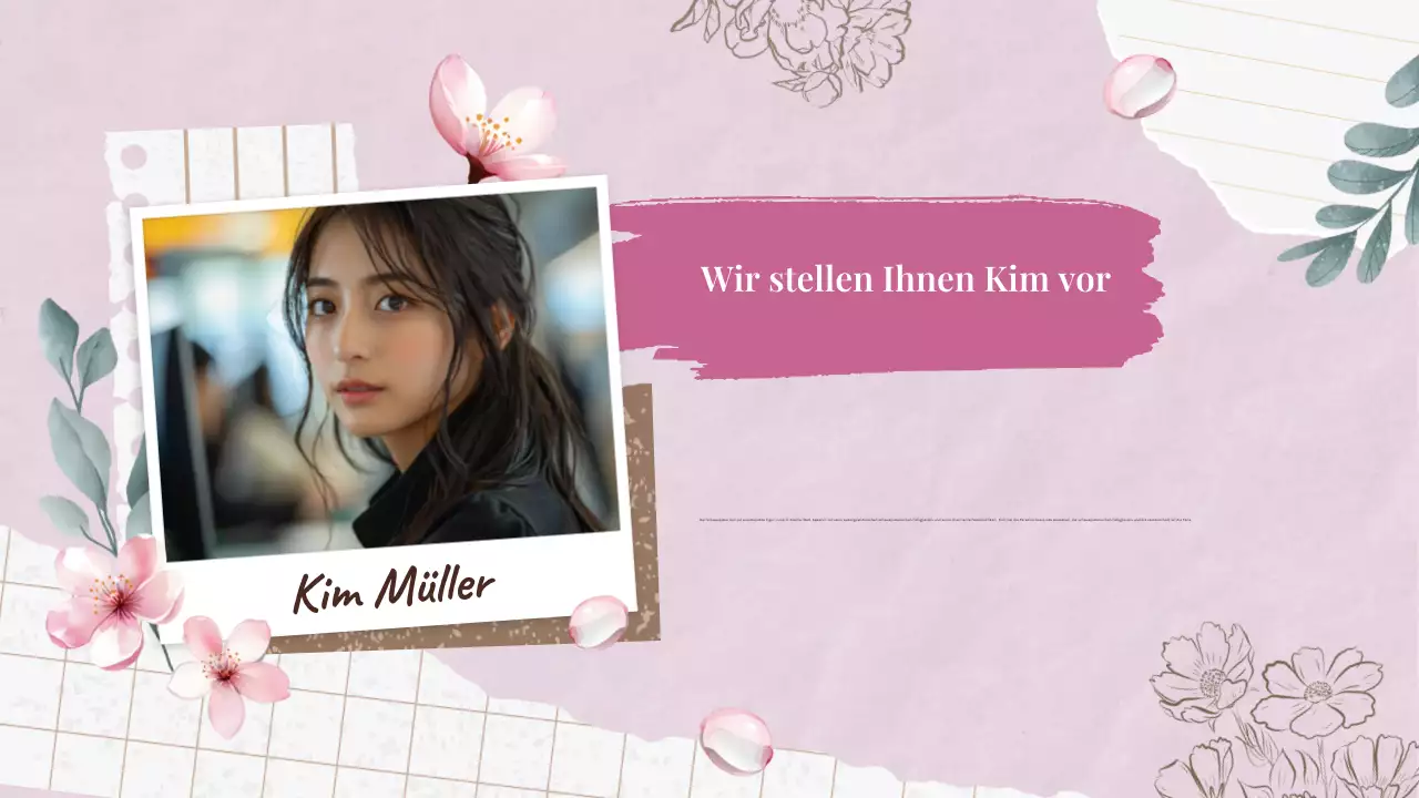 Rosa k-drama pitch deck