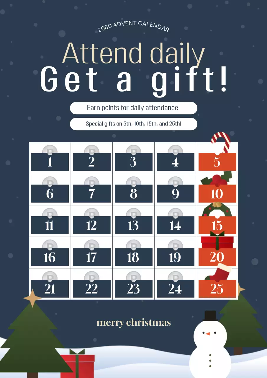 Poster quảng cáo lịch Mùa Vọng truyền thống của Hải quân