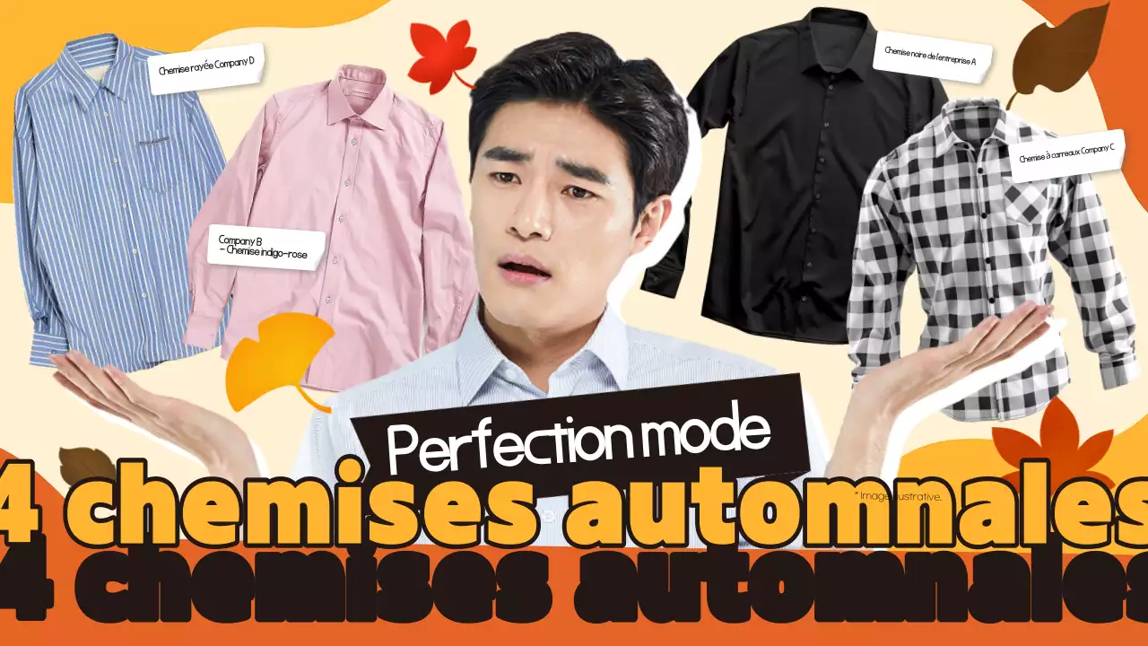 Revue de mode rétro orange