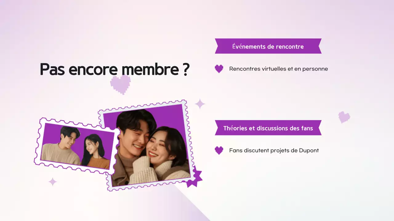 Purple Modern K-Drama Pitch Deck Presentation