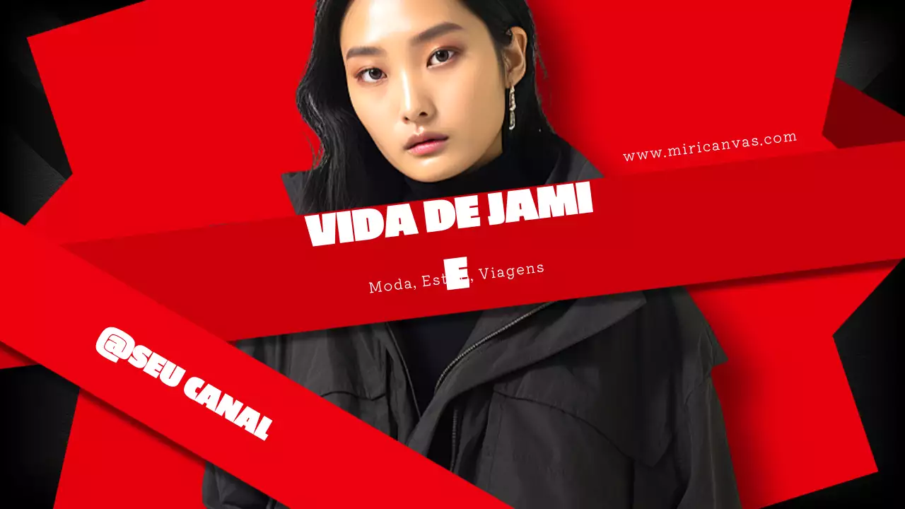 promoção estilo de vida moderno vermelho