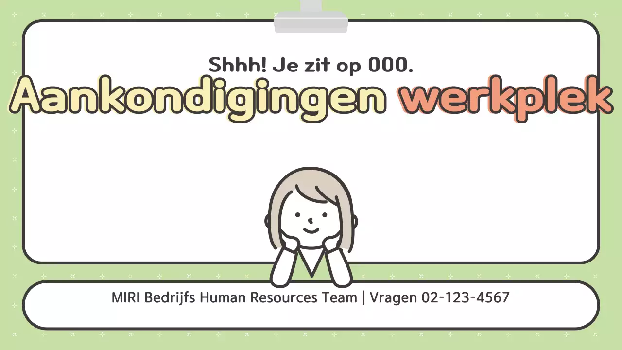 Abstract Eenvoudige bedrijfsaankondiging