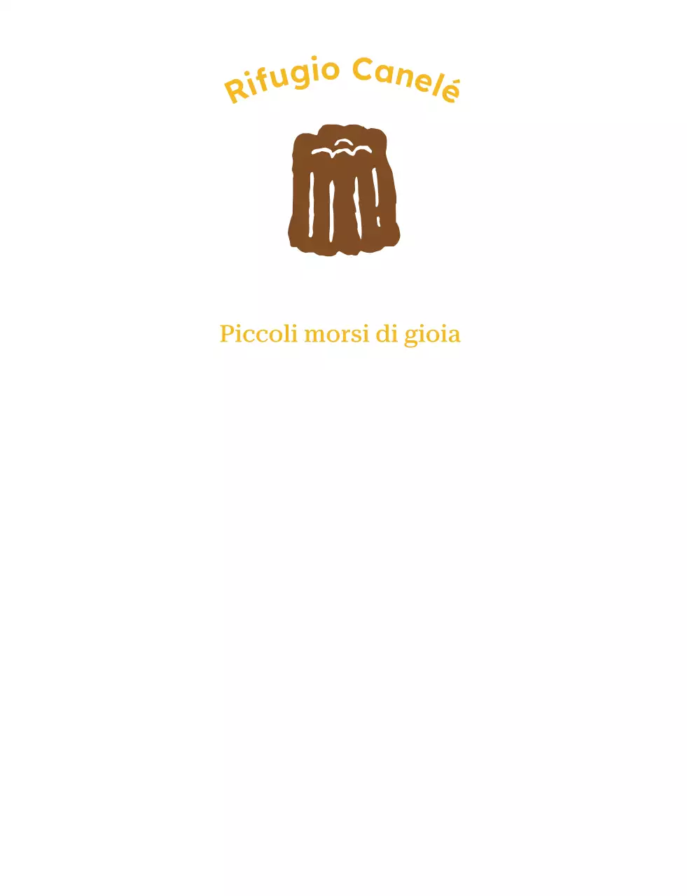 Abbigliamento da dessert semplice marrone