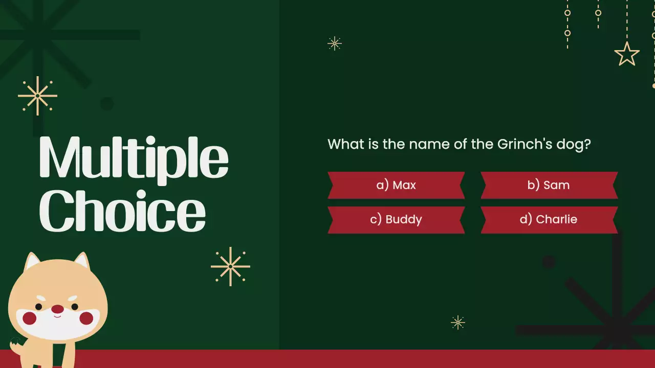 Green Traditional Christmas Guide Presentation