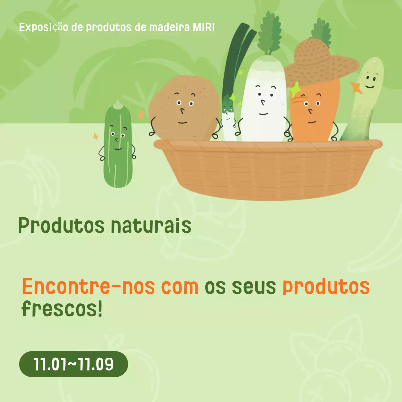 Promover a exposição anual de produtos bonitos