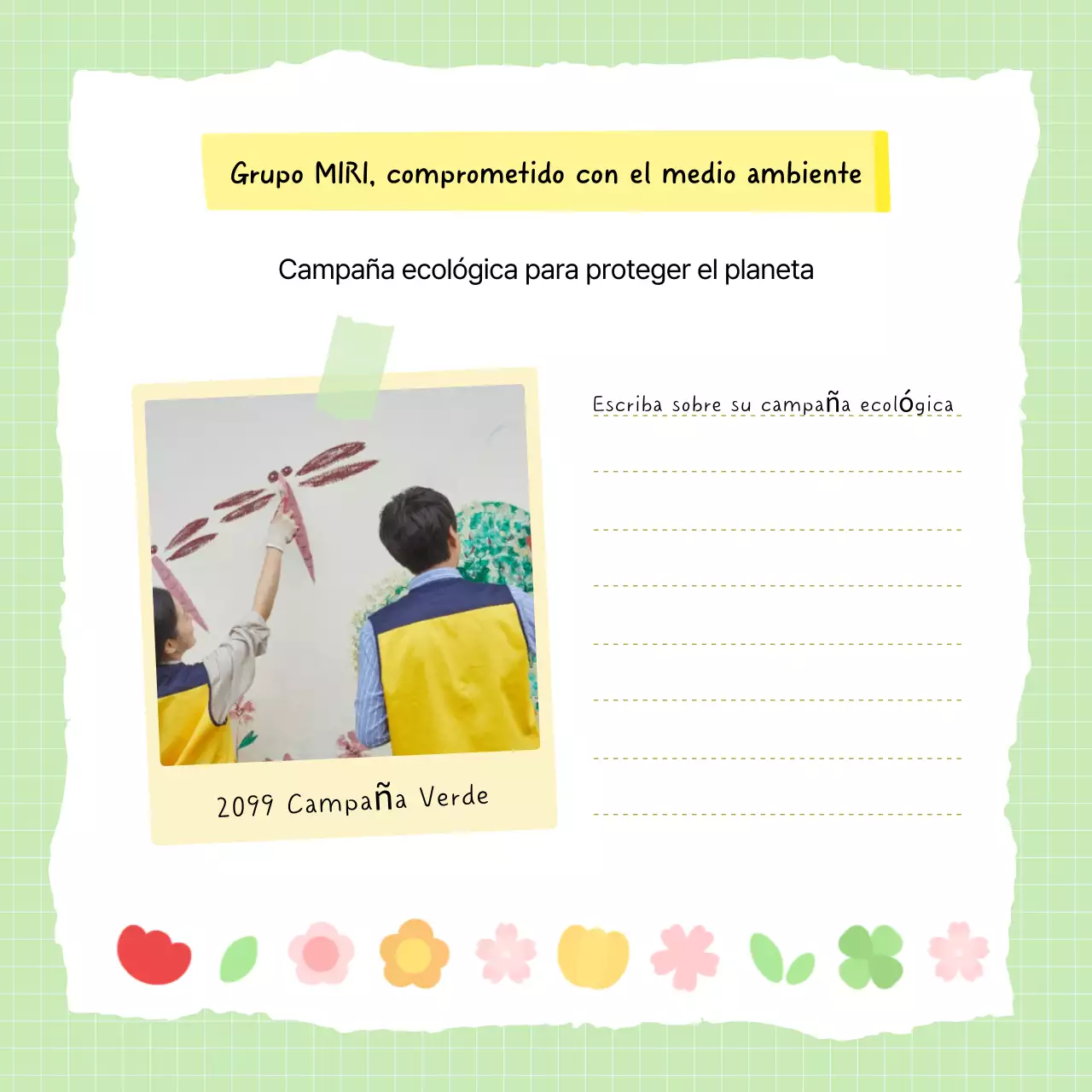 Campaña anual de contribución social simple