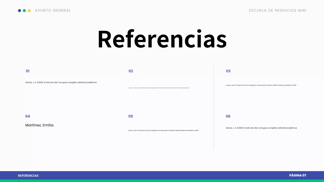 presentación de la tesis blue modern