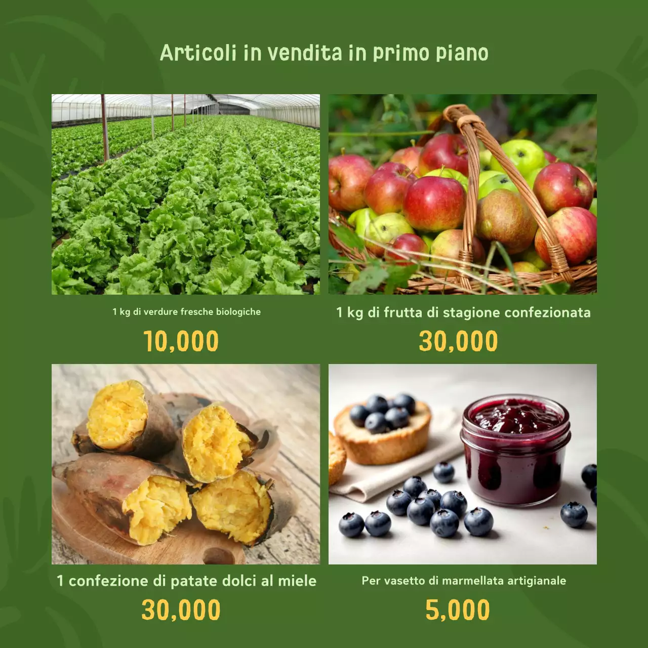 Promuovere la mostra annuale di prodotti belli