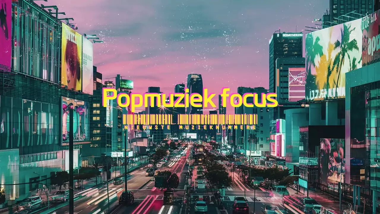 neon stedelijke muziek promotie