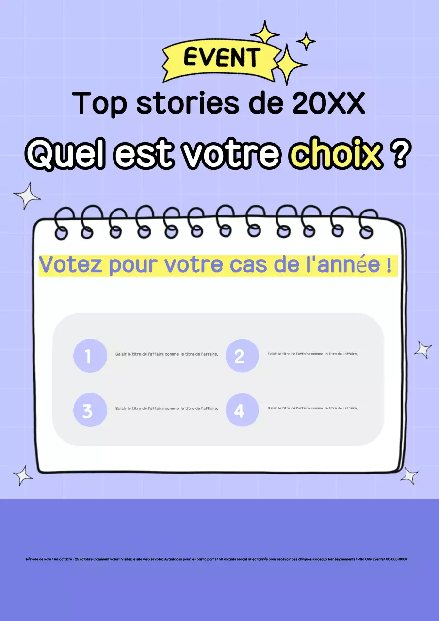 Annonce de l'événement Mauve Pop