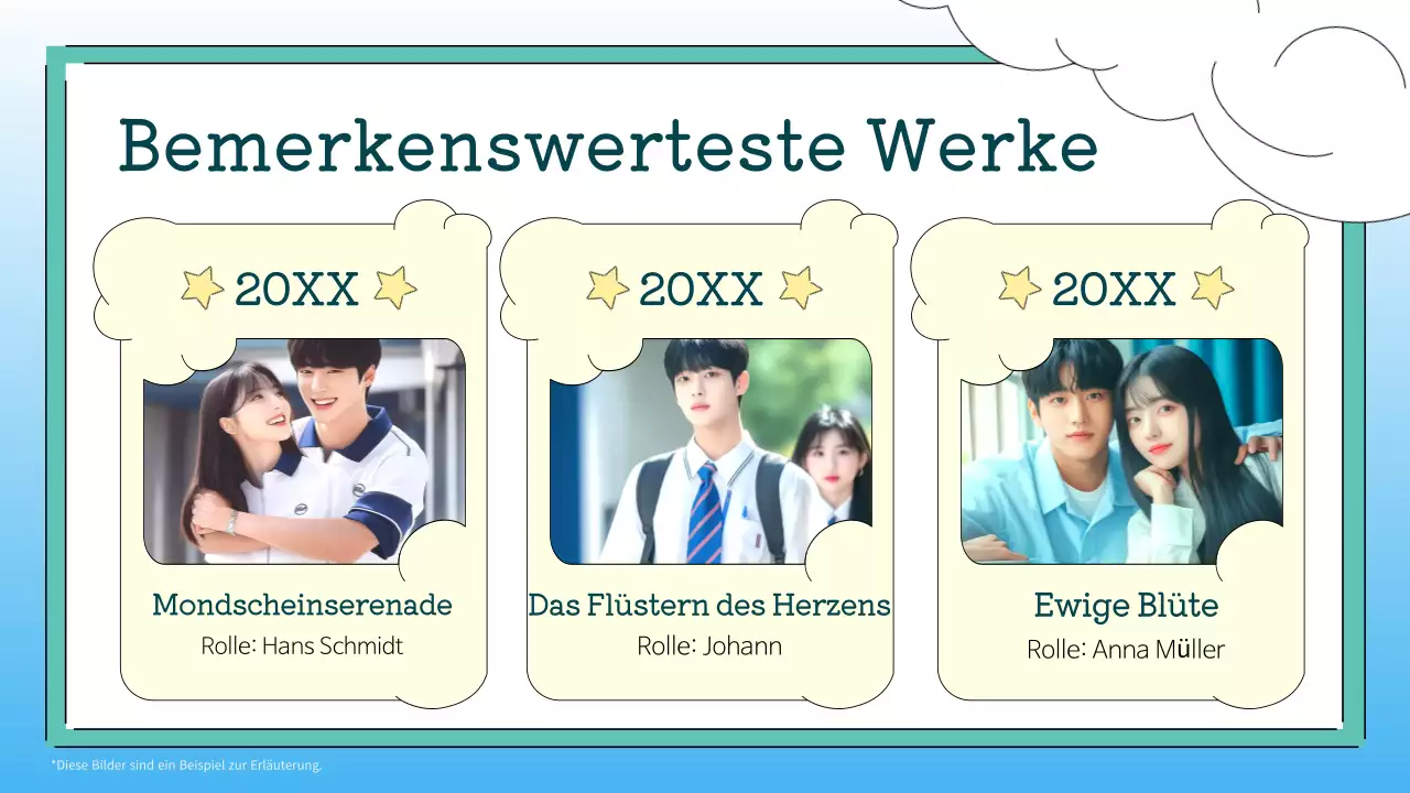 blau und weiß y2k k-drama fandom pitch