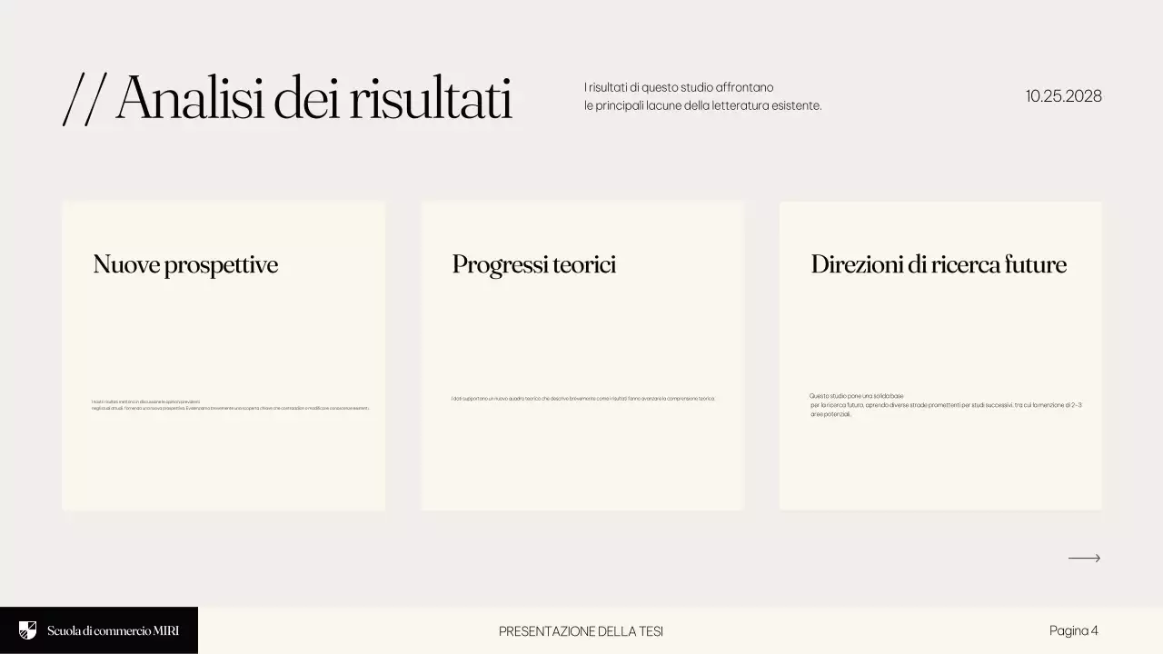 Beige Presentazione di tesi di laurea educativa moderna