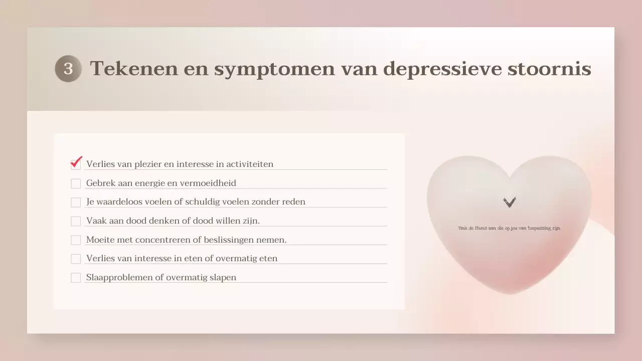 beige moderne gezondheidspresentatie