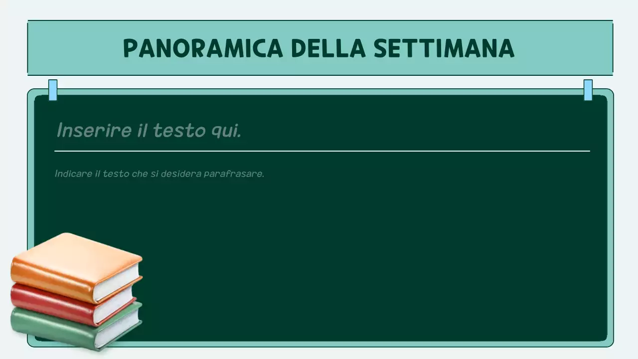 agenda pop class arancione e verde acqua