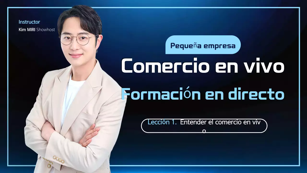 Anuncio Blue Modern Education