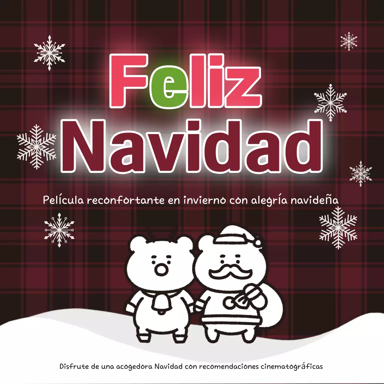 Eventos navideños acogedores