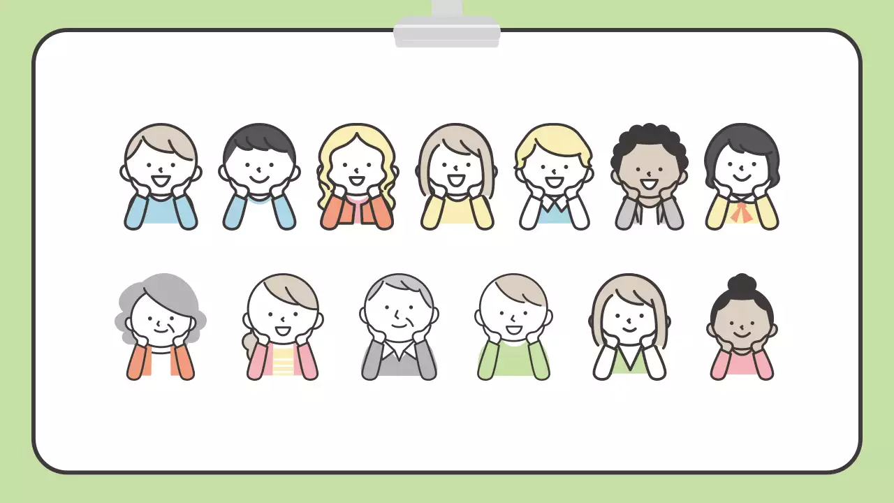 Annonce d'entreprise simple et abstraite