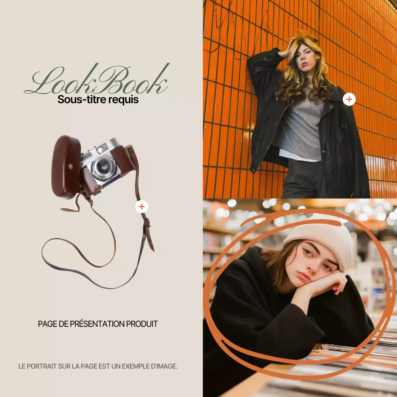 Faites la promotion de votre marque grâce à l'aspect vintage et analogique du kaki.