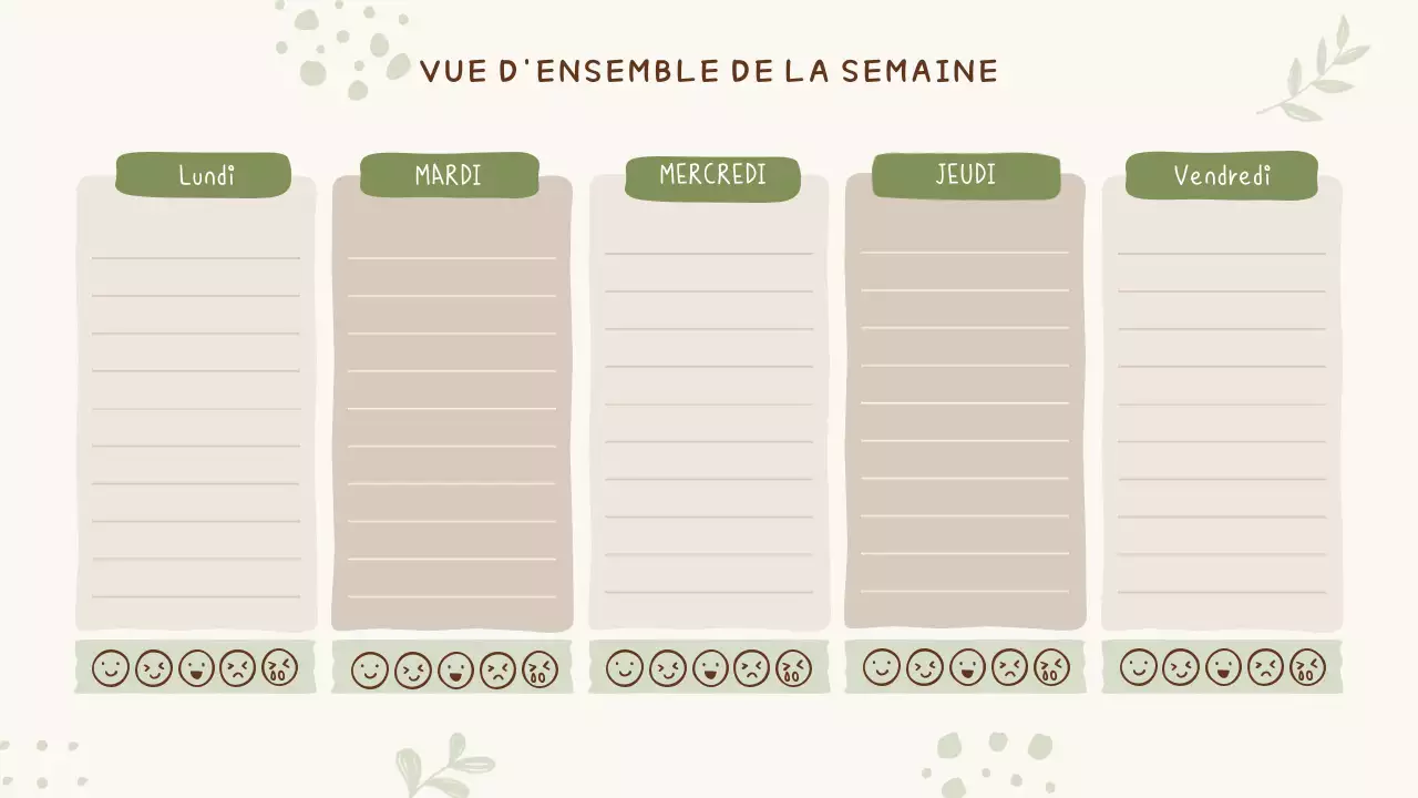 Présentation de l'agenda de la classe Pastel