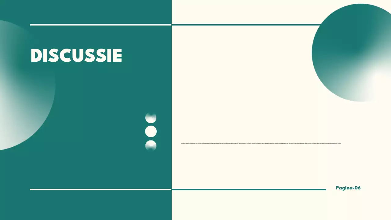 teal minimalistische thesis presentatie