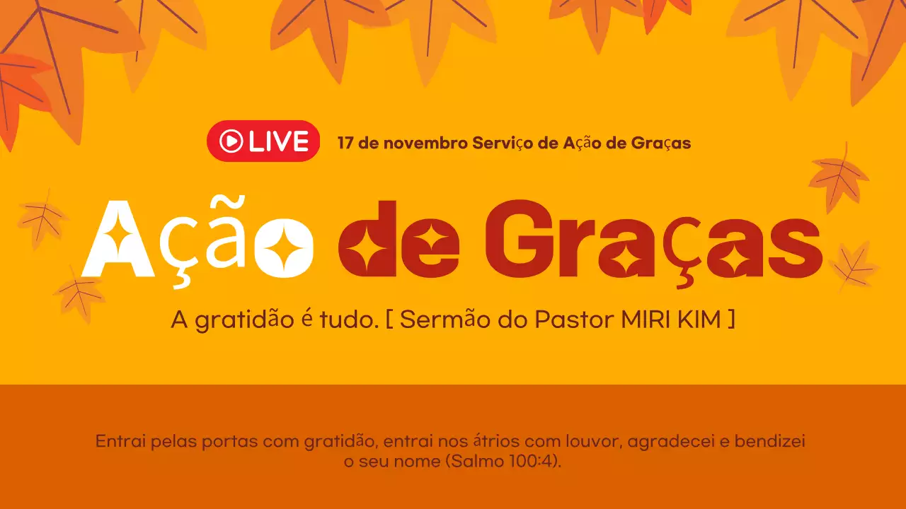 Guia de Adoração Simples Orange