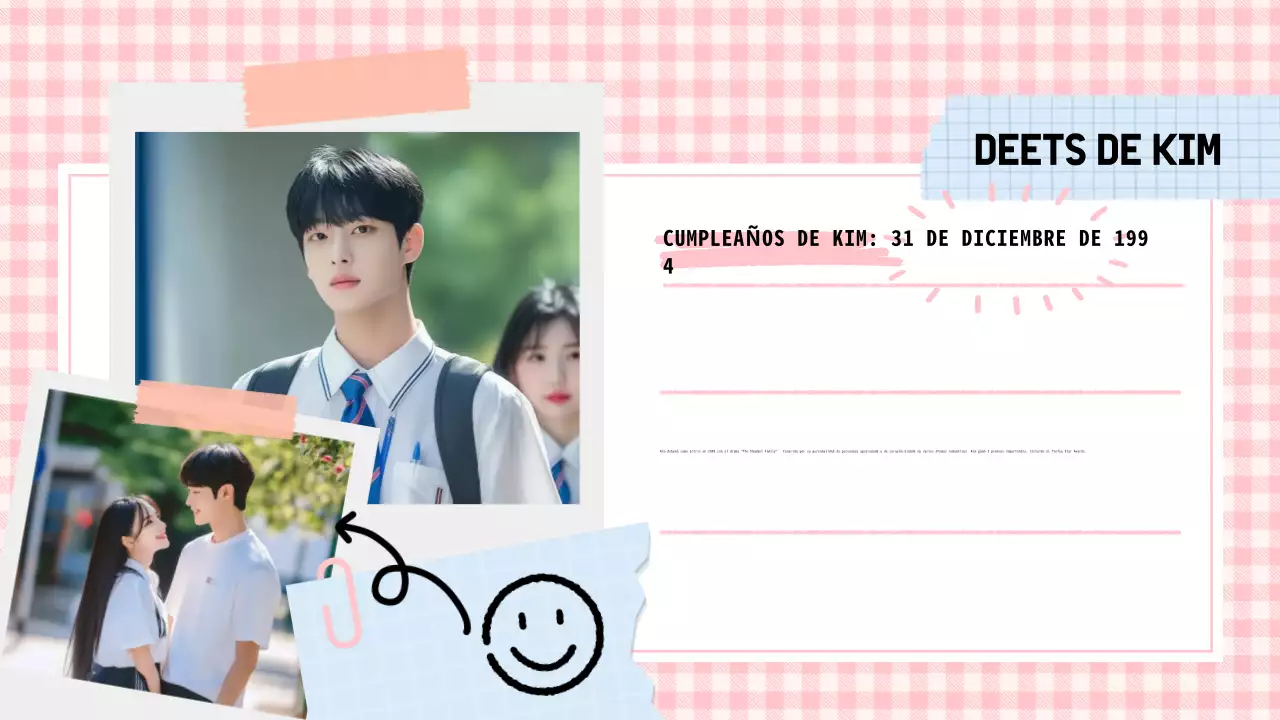 Pastel Pink and Blue Doodle K-Drama Presentación