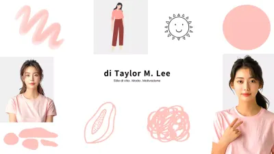 newsletter pink modern lifestyle