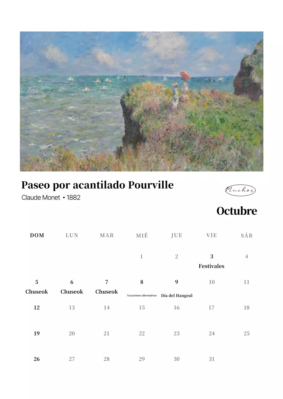 Calendario de Arte Clásico