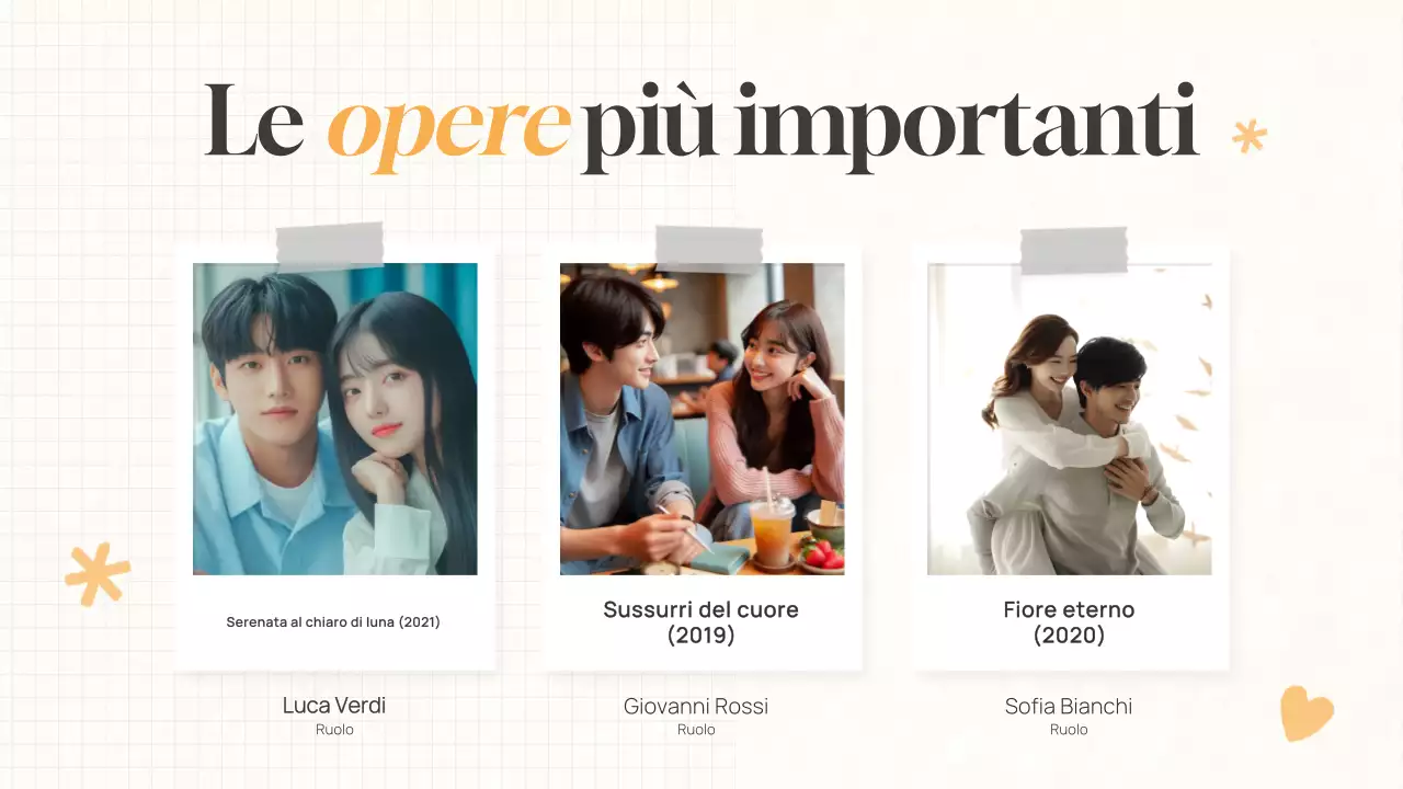 beige moderno dramma ponte persentazione