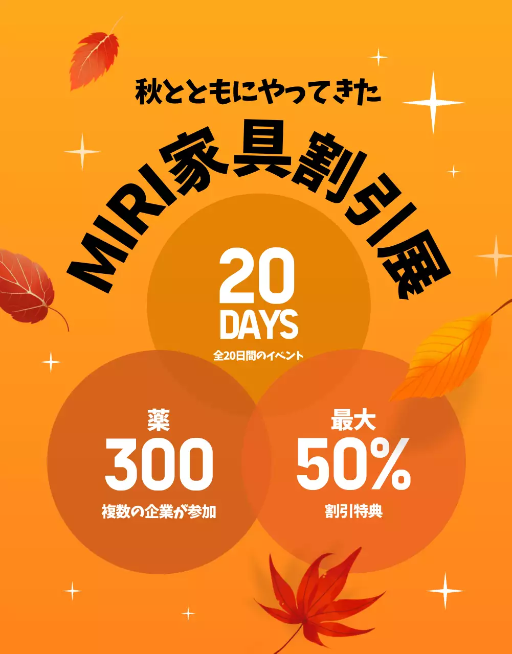 オレンジ ポップ 家具 ポスター 詳細ページ