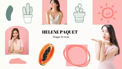 anuncio de moda moderna rosa