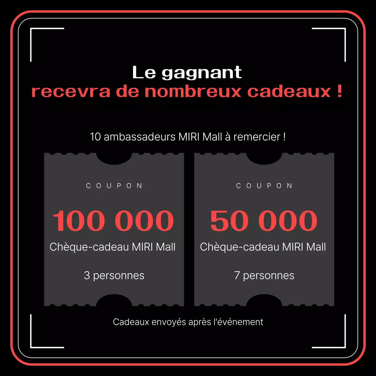 Événements modernes noirs