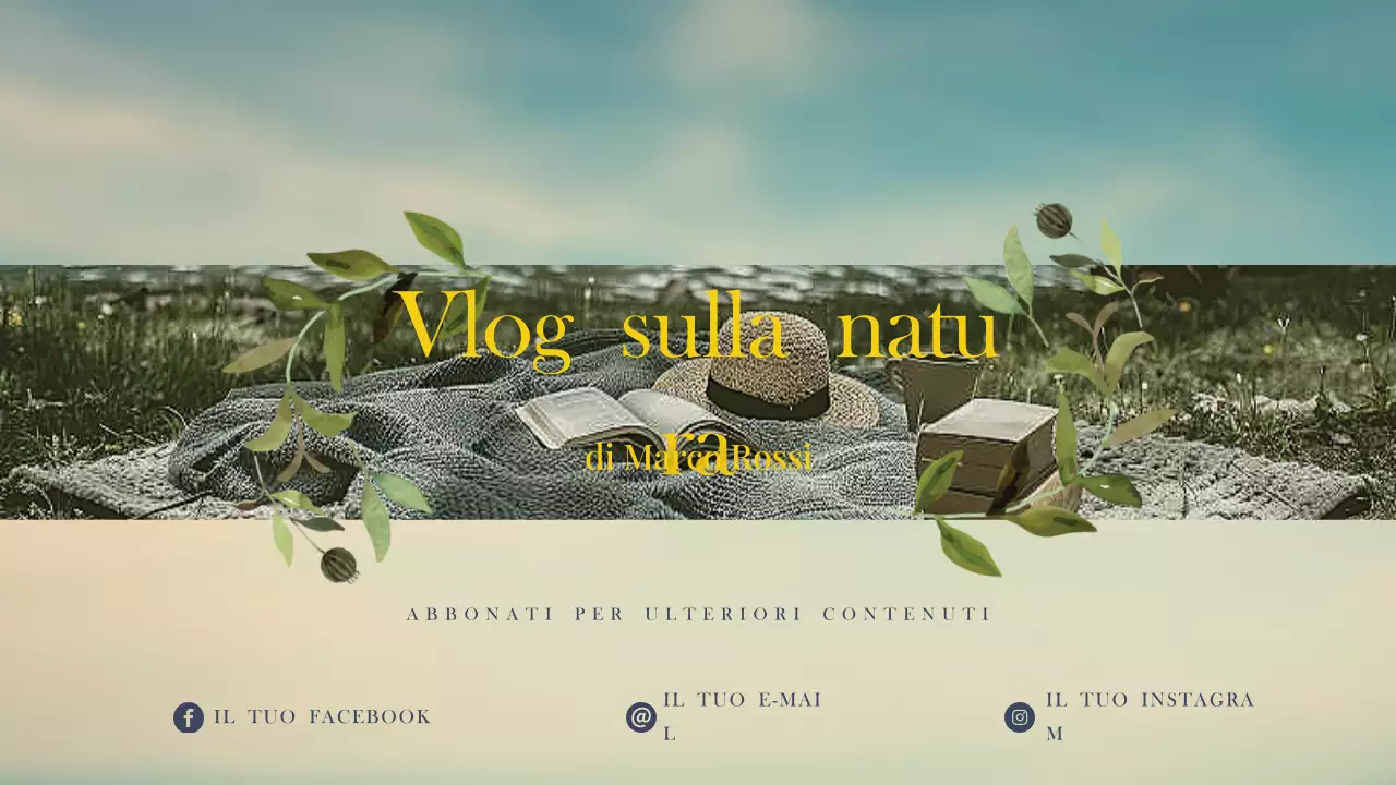 verde rustico natura vlog