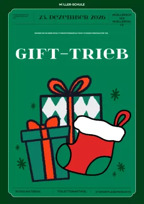 grüne traditionelle Wohltätigkeitsveranstaltung Ankündigung