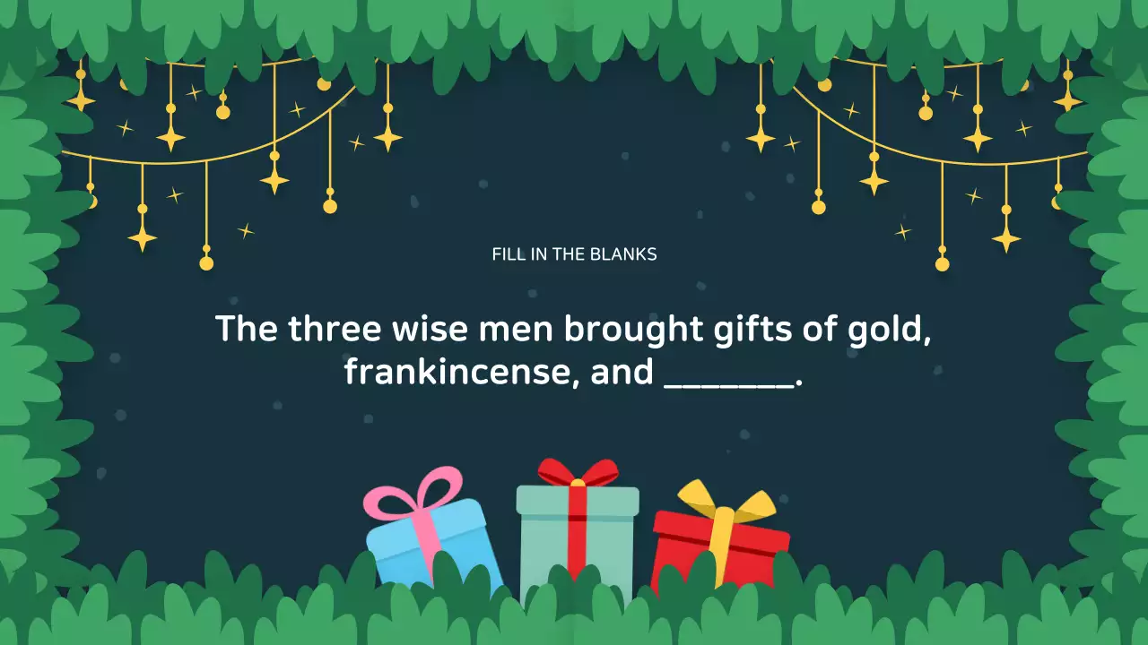 Green Traditional Christmas Guide Presentation