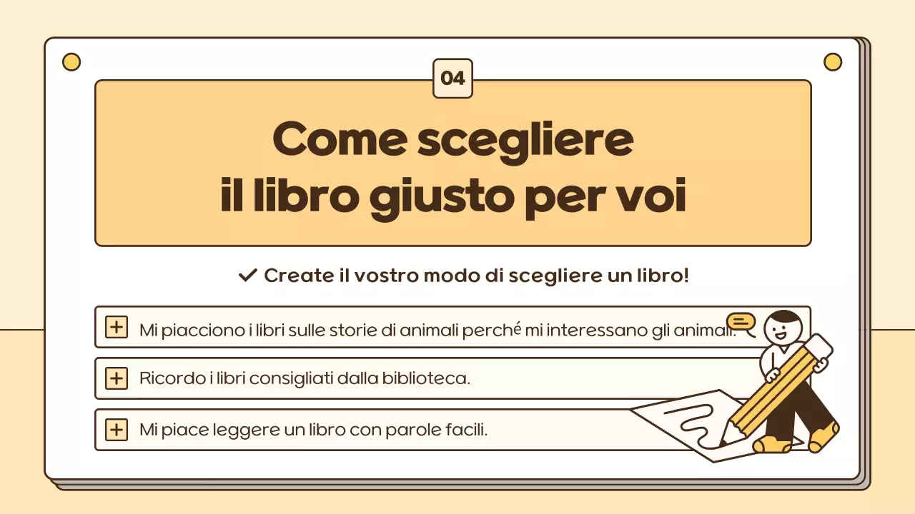 Guida moderna all'istruzione beige