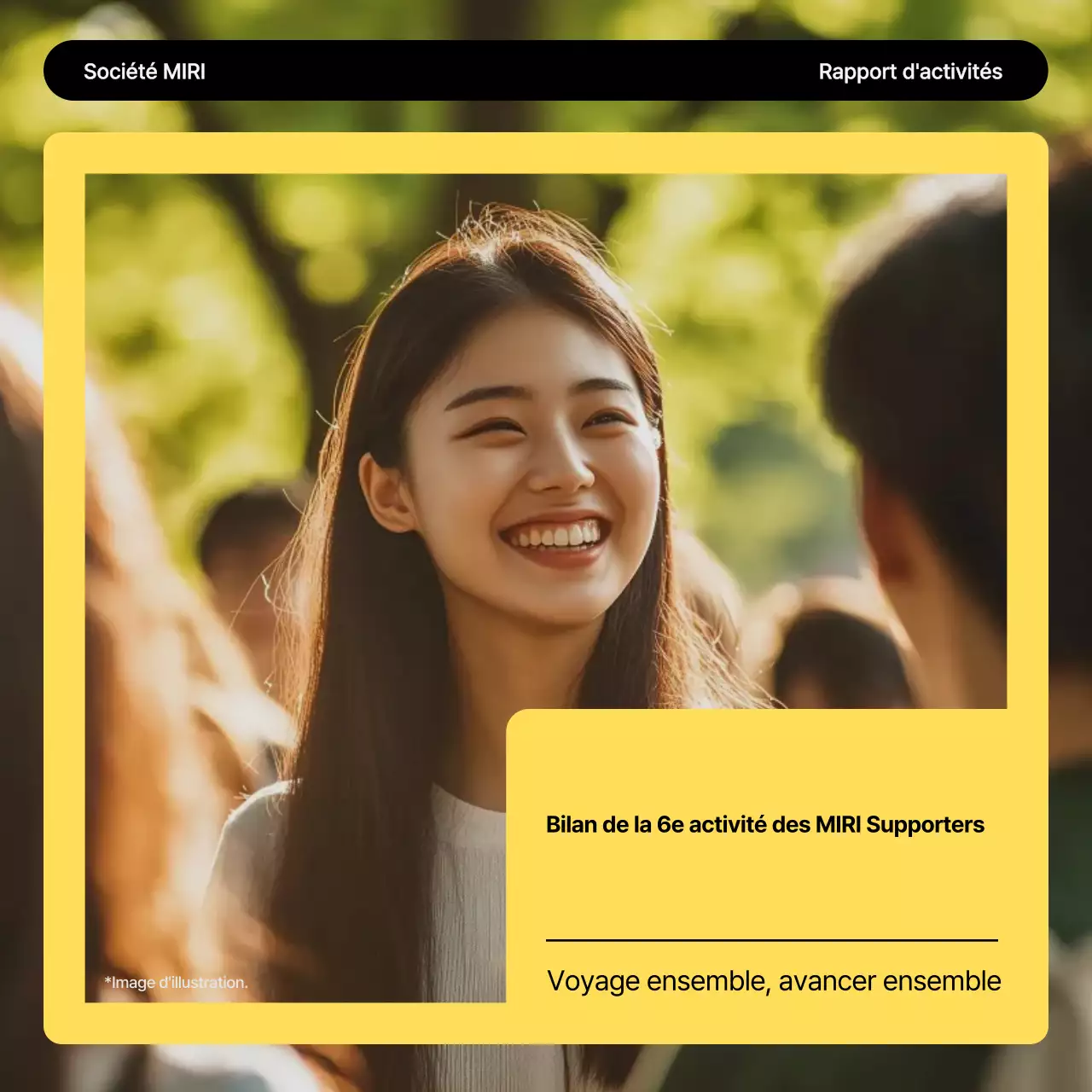 Rapport d'examen de l'activité moderne jaune