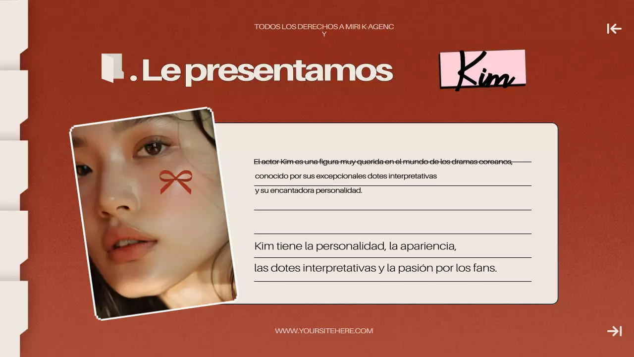 Pink Modern Drama Pitch