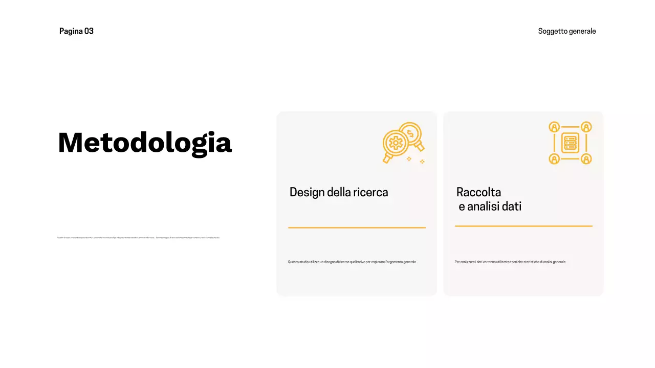 presentazione di tesi moderna nera